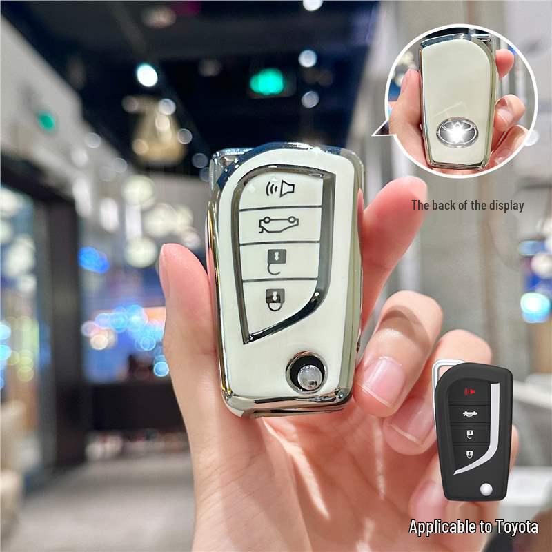 Чехол для ключа Toyota для Corolla, RAV4, Camry, Vios, Highlander, Asia Dragon, Velanda