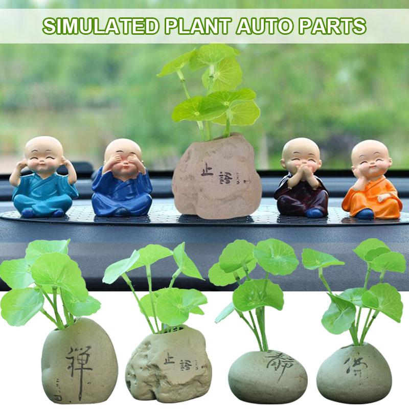 Имитация растения, медь, деньги, трава, орнамент, декор интерьера автомобиля, китайский дзен-буддизм, орнамент фэн-шуй, домашний автомобиль