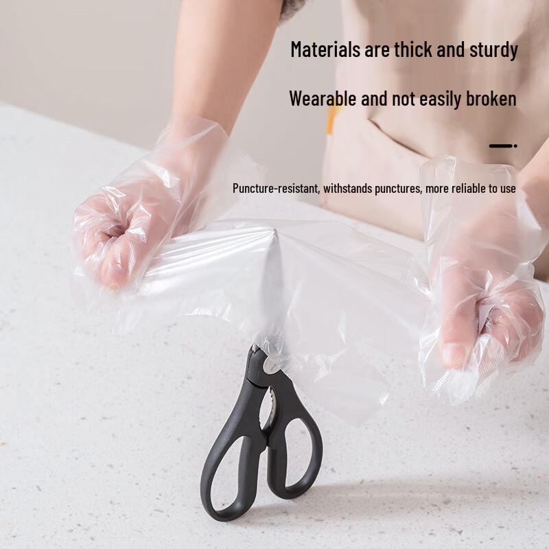 Food-Grade Disposable PE Plastic Gloves