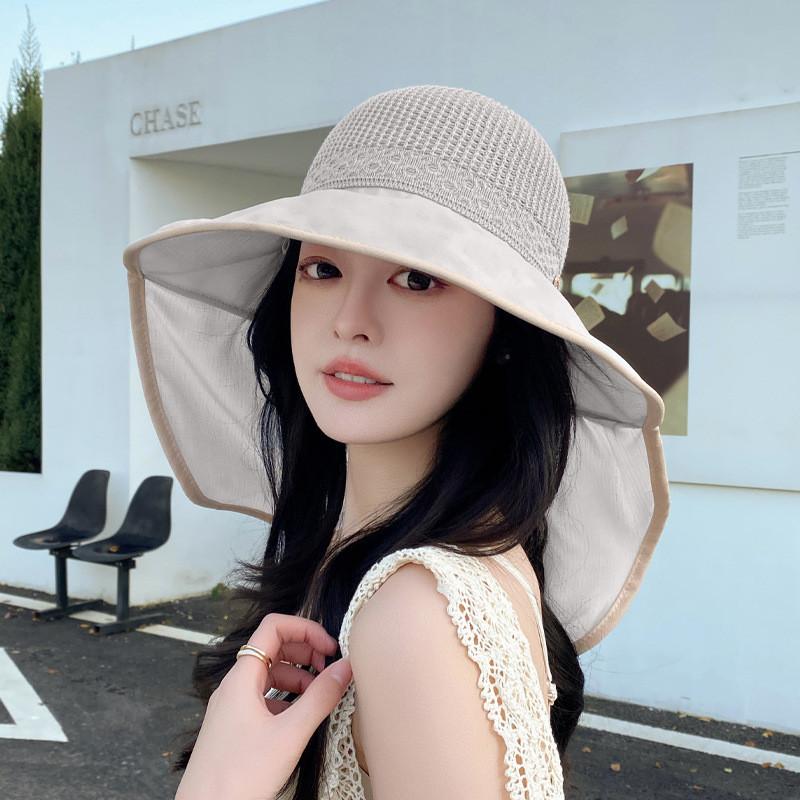 Breathable Outdoor Sun Hat With Wide Brim And Neck Shield For Casual And Travel Use
