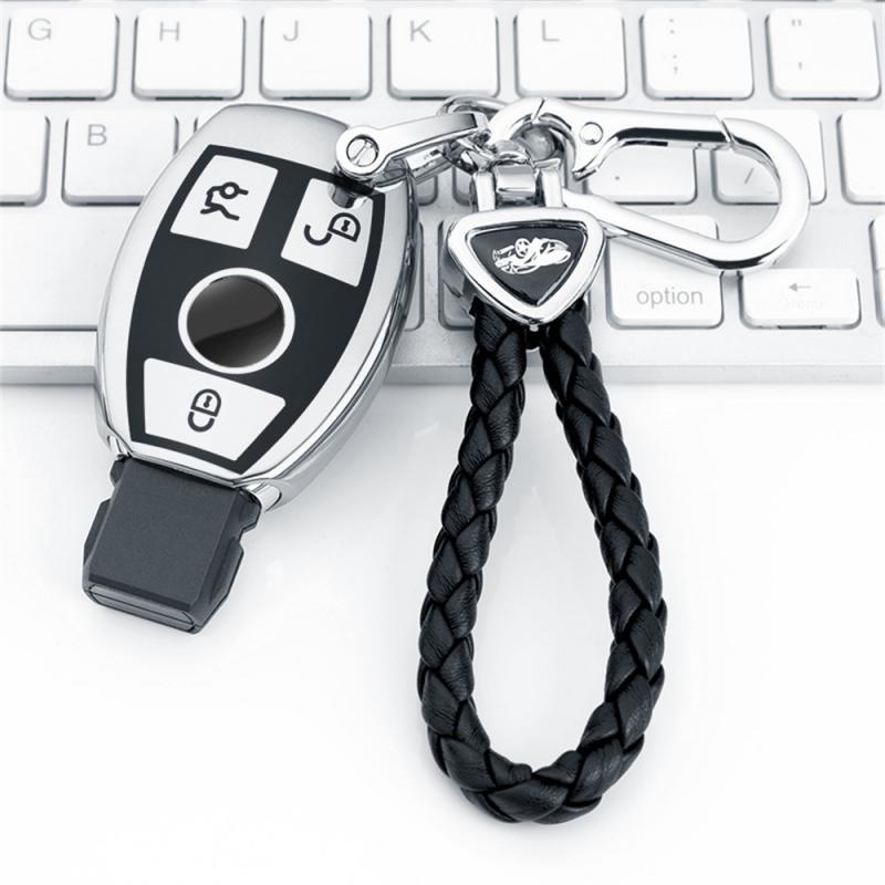 Мягкий чехол для дистанционного ключа автомобиля из ТПУ для Mercedes Bnez CLA GLC GLA GLK W203 W210 W211 W204 W176 ABCR Class AMG Аксессуары