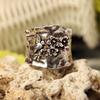 New Jewelry European and N Simple Personality Like Butterfly Flower Set Diamond Ring