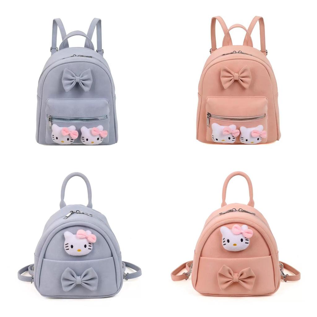 Милая плюшевая кукла Hello Kitty, украшение, студенческий мини-рюкзак для ежедневного использования