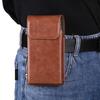 Waist Case Leather Belt Clip Phone Case Solid Color Phone Belt Hanging Pouch Cell Phone