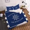 Comforter Tex Nautical S With Custom Name Euro Bedding Blue Anchor Twin Queen King Size Beddings
