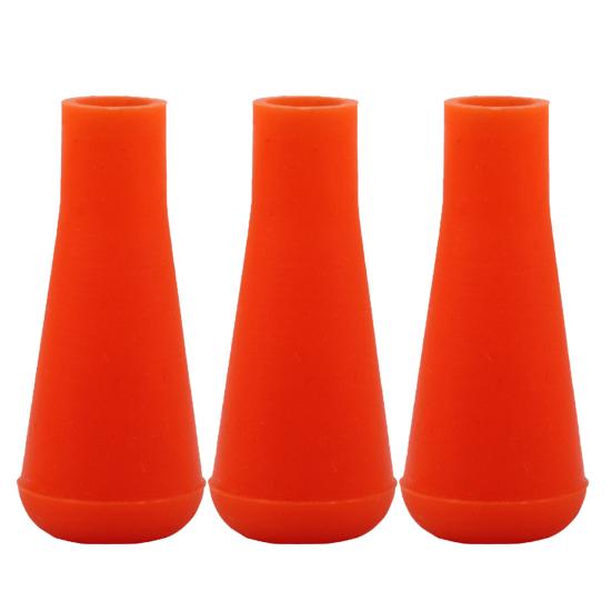 3Pcs Rubber Arrow Tip Tear-resistant Soft Arrowheads Durable Practice Arrows Tips Sports Accessories