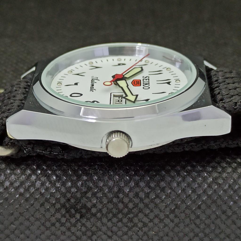 ВОССТАНОВЛЕННЫЕ ВИНТАЖНЫЕ SEIKO 5 AUTO 6309A ЯПОНИЯ МУЖСКИЕ АРАБСКИЕ ЧАСЫ 533c-a279832-9