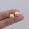 Bright Gold Color Tiny Rivet Ear Studs for Women Fashionable Minimalist Earrings High-end Small Stud All Match Style Ear Jewelry