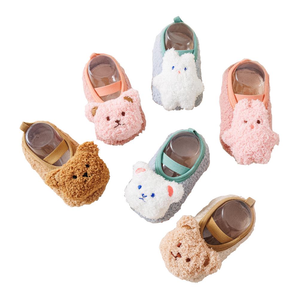 Non-Slip Toddler Floor Socks: Thick, Cozy Baby Socks for Autumn and Winter