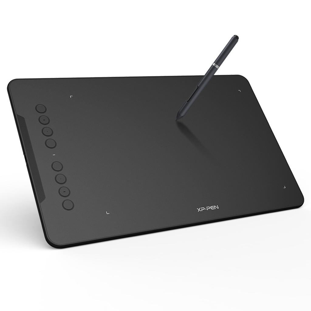 Графический планшет XP Pen Deco 01 10 * 6,25 дюймов с 8192 уровнями чувствительности к нажатию, не требующий батареек