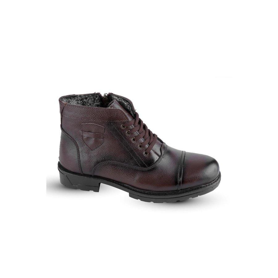 Мужские повседневные ботинки из натуральной кожи с подкладкой из искусственного меха