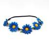 Daisy Floral Wreath Elastic Headband Decorative Flower Headpiece Headwear For Home Decoration Or Festival Celebrations