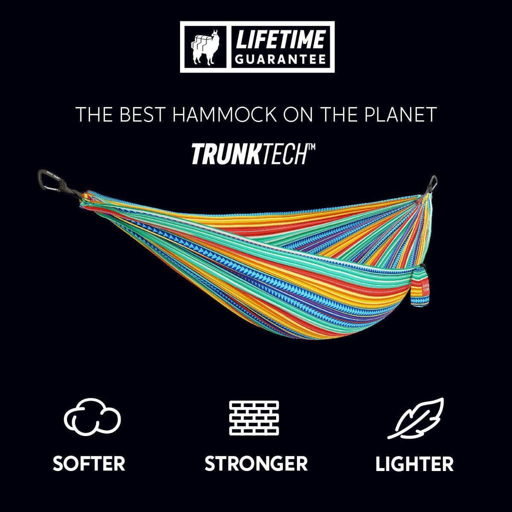 Двойной гамак Grand Trunk Trunk Tech, японский [оригинальный продукт] (Зеленый/Аква)