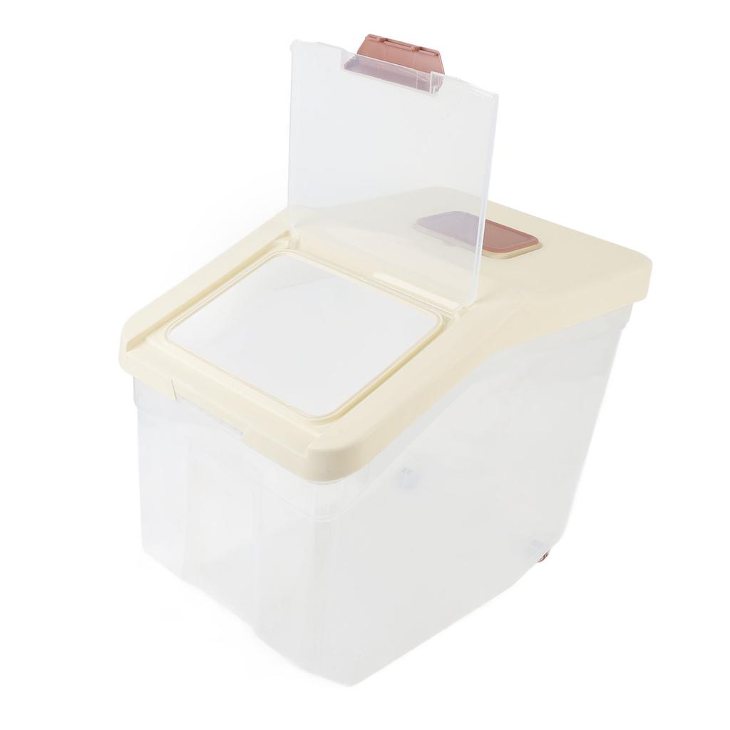 Контейнер для хранения риса Герметичный контейнер для хранения муки Контейнер для хранения хлопьев Сухой пищи для кухни Домашний Влагостойкий