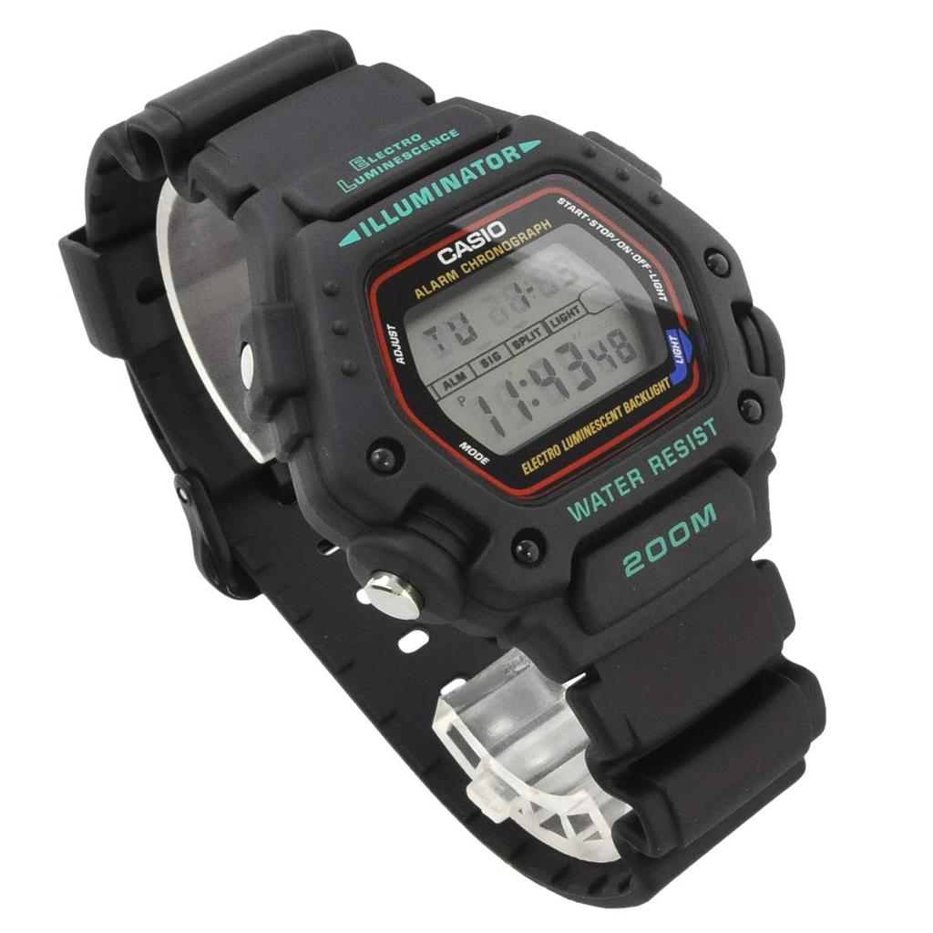 Casio Цифровые спортивные часы Overseas Модель Черный Черный [Casio] Мужские DW-290-1V [Товар]