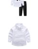 Белый школьный костюм с длинным рукавом для мальчика – Универсальная одежда для выступлений ко Дню защиты детей 1 июня