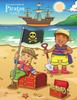 Книга Livro Para Colorir De Piratas 1, 2 & 3 : 123
