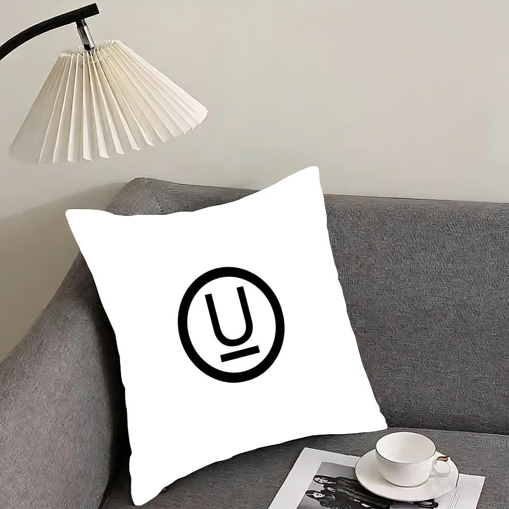 Бренд UUndercover Подушка-чехол Элегантный комфорт Наволочка Диван-кровать Двусторонняя печать Невидимая молния Декор для дома