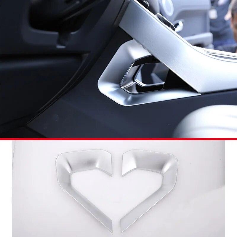 ABS Chrome для Land Rover Range Rover Evoque 2011-2018 салон автомобиля коробка передач консоль украшения крышка наклейки аксессуары