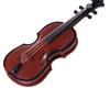 Hot sale 1PC 1:12 Dollhouse Miniature Violin Musical Instruments Collection DIY For Doll House Decor Accessories Children Gift