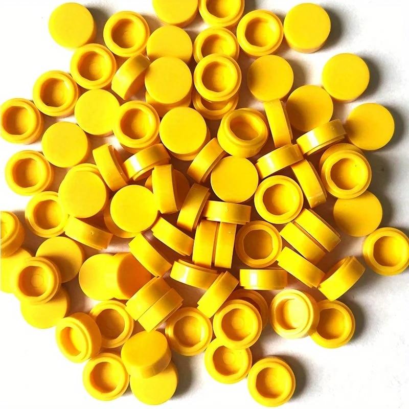 200pcs/lot Tile 1x1 Round Unique Brick Constructing Block Small Particle Bulk Bricks Components Diy Plaything