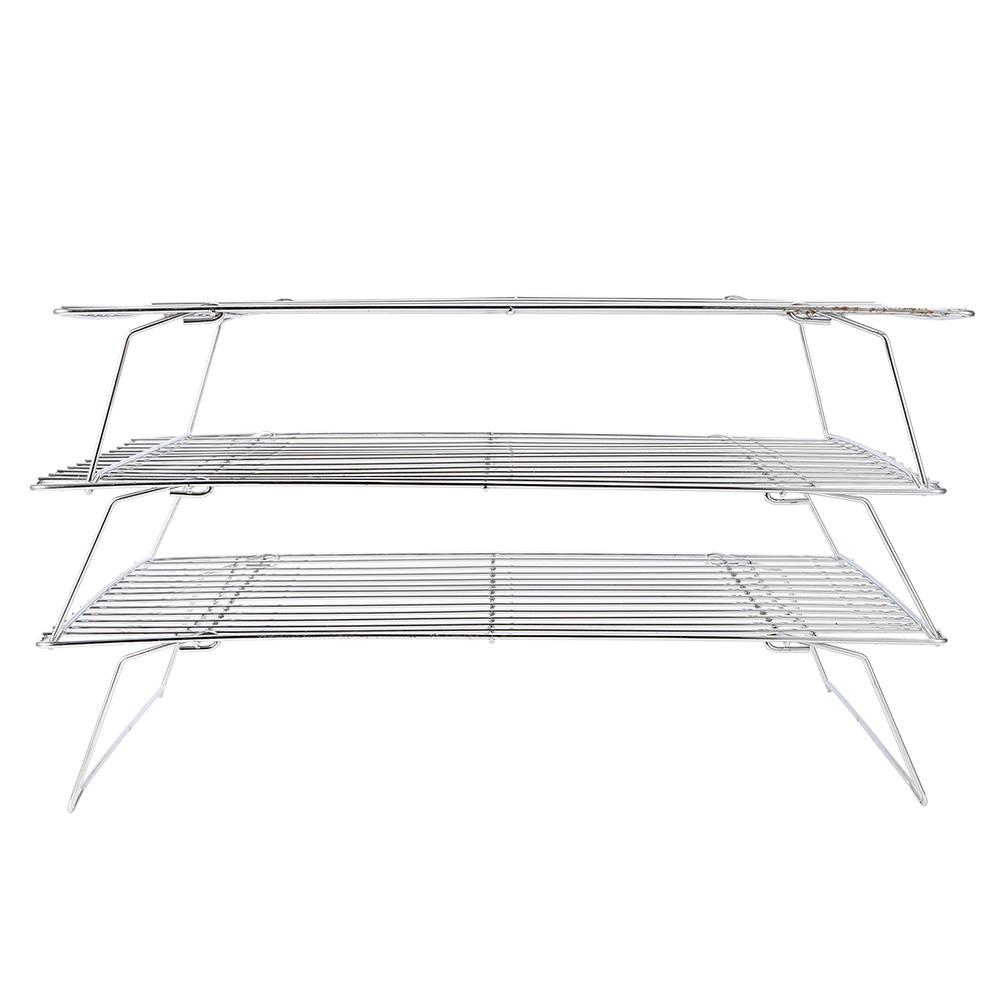 3?Многоярусная охлаждающая решетка Складные ножки для печенья тортов Кухонный инструмент для выпечки и гриля