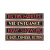Bristol Novelty Вывески в кинотеатрах Уличные вывески (Упаковка из 4 шт.)