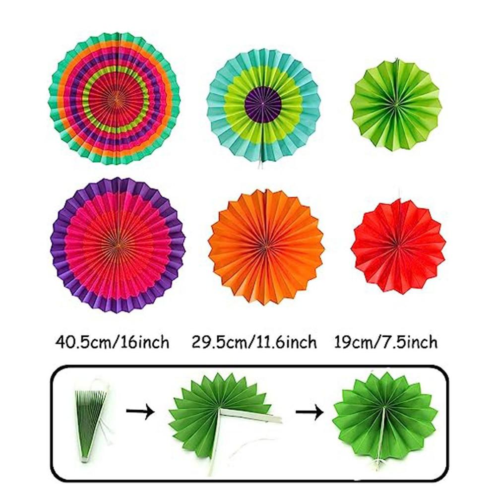 Украшения для вечеринки, подвесные бумажные веера, помпоны, цветы, гирлянды, горошек и треугольные флажки, наборы флагов для дня рождения, свадьбы, детского душа