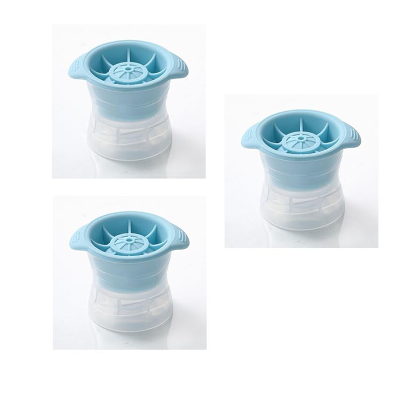 Силиконовая форма для хоккейного кубика, решетка для льда, круглая коробка для льда, пищевой силиконовый шарик для виски, льдогенератор для домашнего бара, кухонные принадлежности