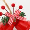 Christmas Bell  Metal Jingle Bells Christmas Tree Hanging Pendant Ornament Christmas Decoration Supplies