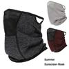 Anti-ultraviolet Summer Sunscreen Mask Breathable Neck Ear-hanging Masks