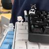 3D механические клавиатуры Креативные мультяшные головы кошек Игровые клавиатуры Колпачки для клавиш для офисного снятия стресса