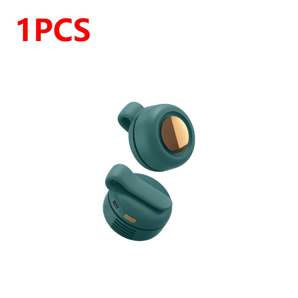 1/2 шт. Мини-вентилятор с клипсой 3 скорости ветра Портативные вентиляторы с клипсой на пояс Безлопастной персональный вентилятор для тела 900 мАч Беспроводные электрические циркуляторы воздуха