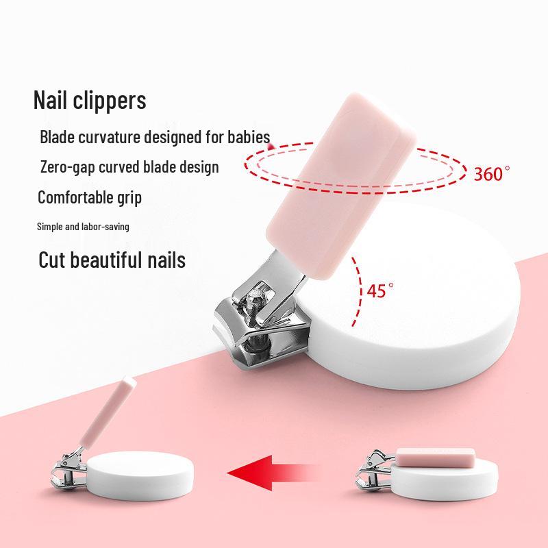 Professional Anti-Pinch Baby Nail Clippers for Newborns and Infants