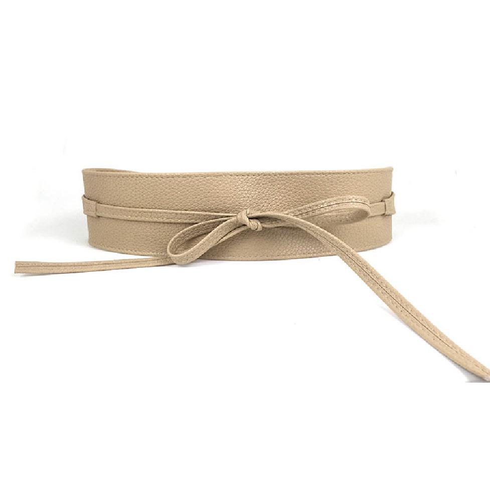 Новый широкий пояс с орнаментом, женский простой универсальный широкий пояс, аксессуары для одежды, пояс с бантом, бандажный костюм, один костюм