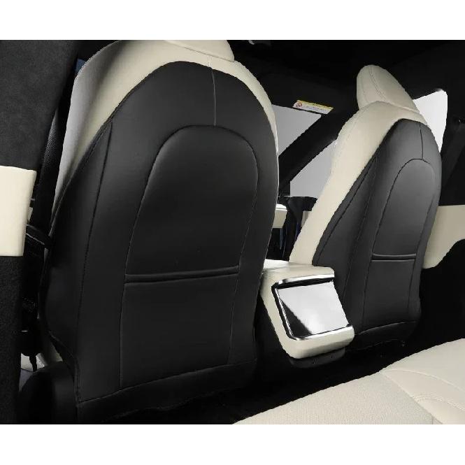 Seat Back Anti Kick Pad for Tesla Model S X Seat Backrest Protective Mat Wear-resistant Child Anti Dirty Car Accessories 2024