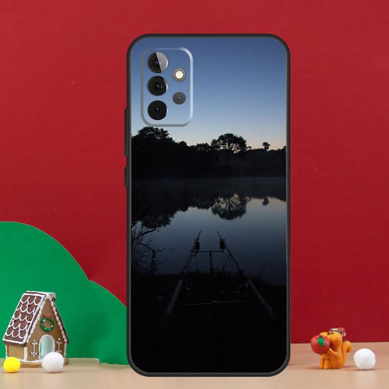 Carp Fish Fishing Rod Case For Samsung Galaxy A56 A33 A13 A36 A23 A52 A32 A12 A54 A34 A14 A16 A53 A15 A35 A55 A17