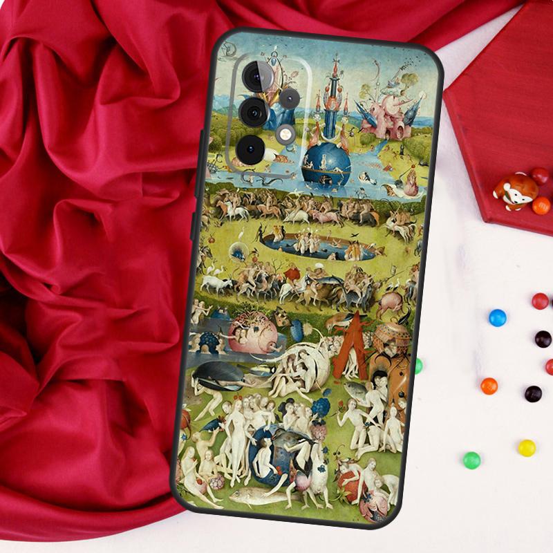 Hieronymus Bosch Art Funda For Samsung Galaxy A54 A34 A14 A13 A23 A33 A53 A73 A12 A22 A32 A52 A51 A71 Case