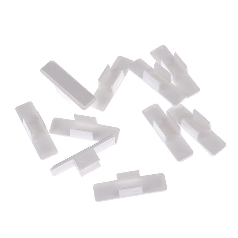 10 шт. самоклеящийся держатель для ручек, зажим для карандашей, настольный фиксированный пенал