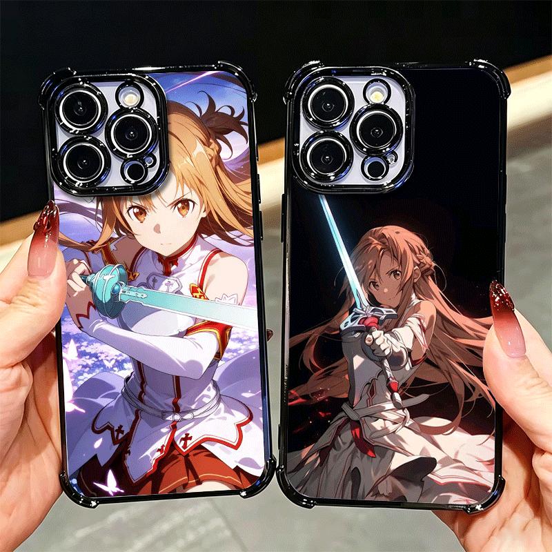 Мягкий чехол для телефона Sword Art Online Юки Асуна для Xiaomi Poco X7 X8 Pro Max X6 X5 X3 F8 Ultra F7 M8 M7 M5S Redmi 15C 15A 15 14C 1