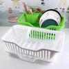 Plastic Dish Drying Rack Durable Storage Basket Drain Board Utensils Drainer Rack  Spoons