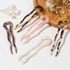 Fashion Leopard Acetate Hair Accessories Hair Clip Hair Sticks Hair Pin