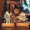 Christmas Night Light Holiday Arrangement Christmas Decoration 3D Lamp Room Table Lamp Led Decoration Light