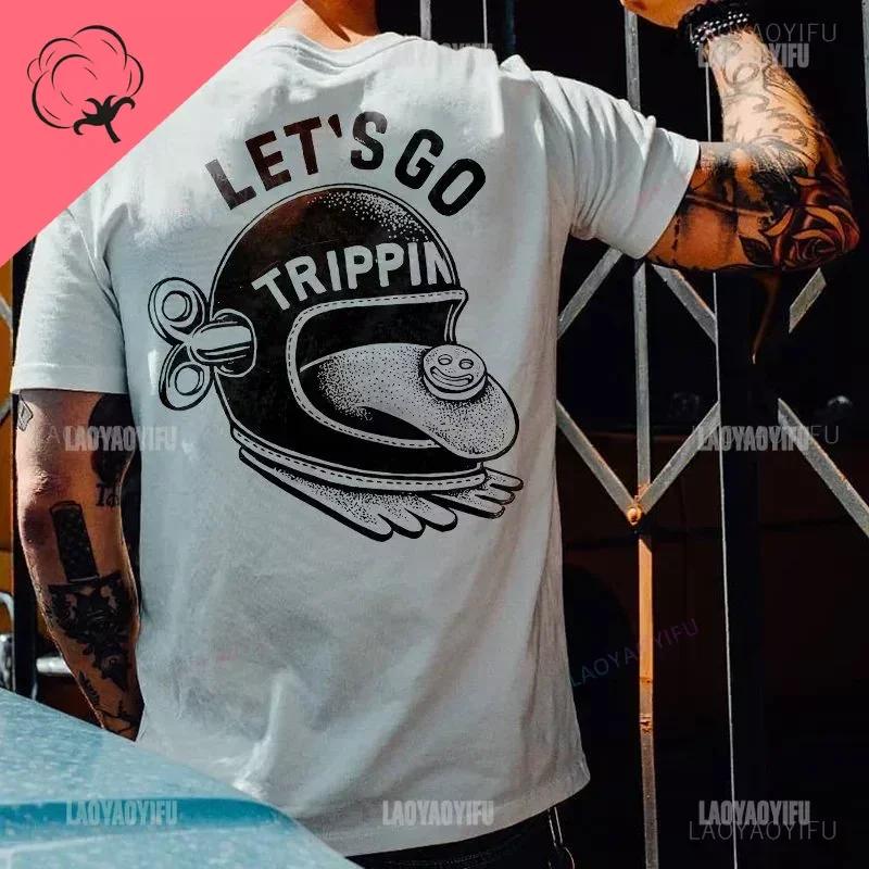 Готические футболки Harajuku Biker Skull Graphic T Shirts Men Fashion Trend Short Sleeve Tops Dark Punk Skulls Retro T Shirt Male Oversize Tee