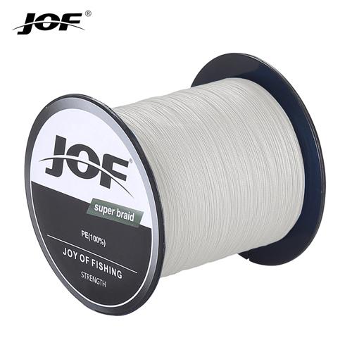 JOF PE 4 Плетеный шнур Портативный Зеленый и Желтый Гладкая Леска для Поплавочной Ловли на Ручьях, Озерах, Реках