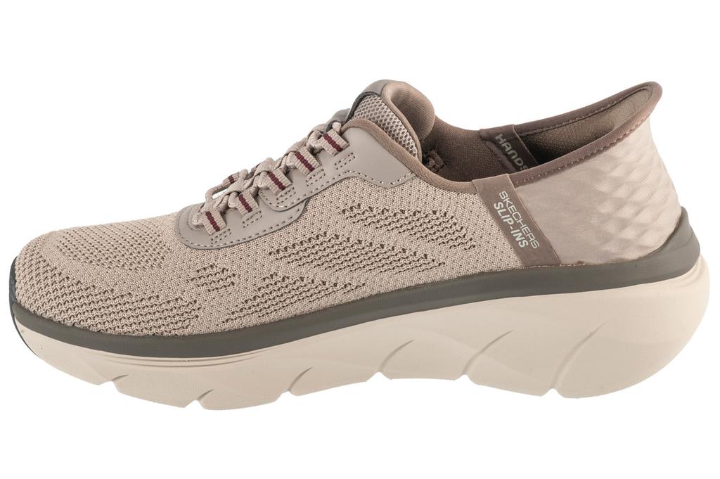 Skechers Слипоны: D'Lux Walker 2.0 - Резинаты, Мужские бежевые кроссовки