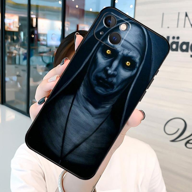 Чехол-бампер для телефона Ужас Монахиня Валак для iPhone 13 12 Mini 11 14 15 Pro Max SE 2020 7 8 Plus X XS Max XR