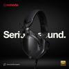 V-MODA M-100 PRO DJ Monitor Headphones, High-Resolution Audio Compatible, Wired Connection Only, Black