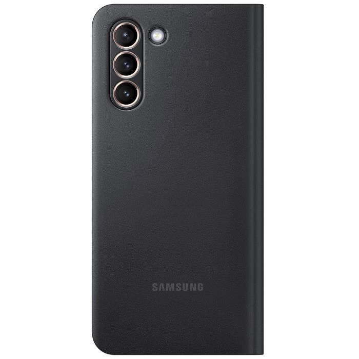 Smart Led View Cover S21 Noir