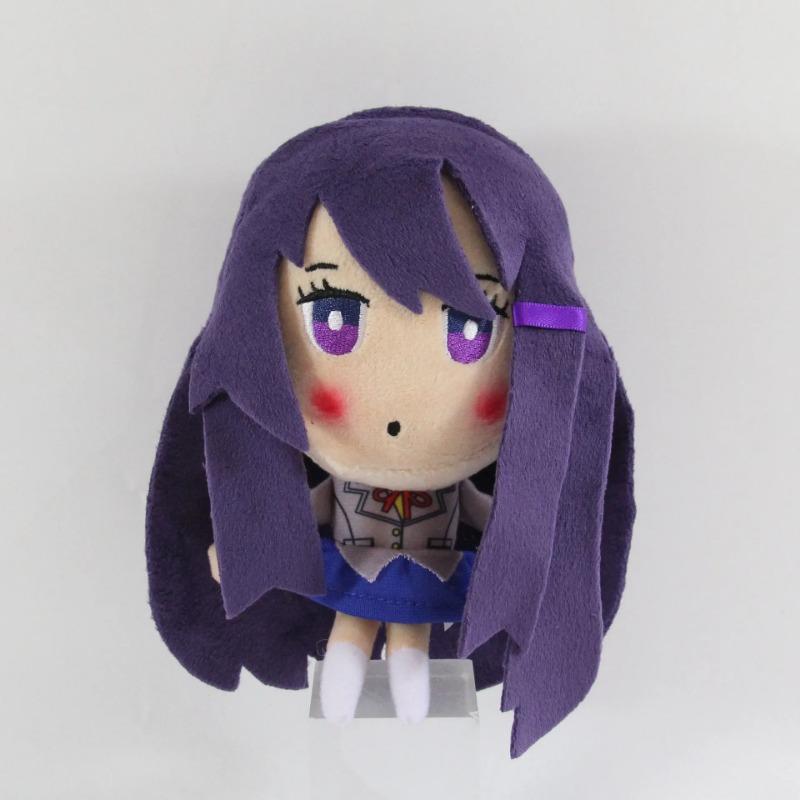 20 см Doki Doki Heartbeat Литература Клубная плюшевая кукла Kawaii мультфильм аниме Sayori плюшевая игрушка милый Юрий Нацуки Моника Декор подарки